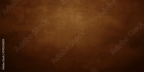 Old brown grunge wall background texture with vintage damaged paper pattern