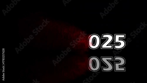 End of 2025 Greeting Animation with Particles & Sparks - New Year Countdown, Fireworks, Festive Celebration, Sparkling Wishes, Happy New Year 2026, Countdown to 2026, Holiday Party Video 4K.