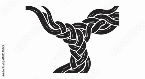 Intertwined roads forming a complex network, representing connection and pathways.