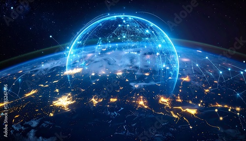 Global Network Connectivity - A Digital Earth Perspective on Technology.
