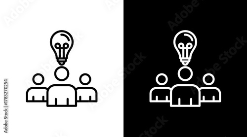 Thought Leadership With Icon Set Design