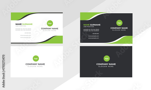 modern business card template