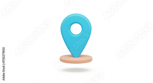 Find location pin point map marker gps navigation direction destination position travel place pointer