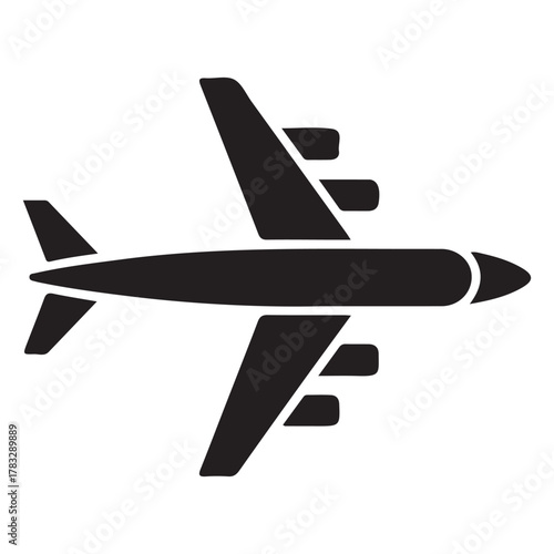 plane icon vector