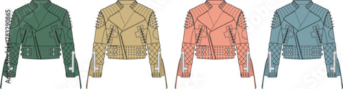 Fashionable Cropped Jackets in Multiple Colors Stylish Outerwear Designs for Women