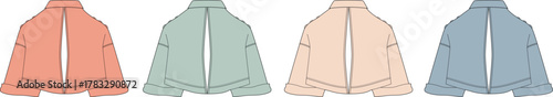 Color Options for Jackets A Fashion Design Template for Style and Versatility