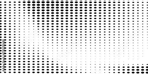Grunge halftone gradient background. Faded grit noise texture. White and black sand wallpaper. Retro pixelated backdrop. Anime or manga style comic overlay. Vector illustration