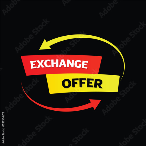 exchange offer red and yellow color