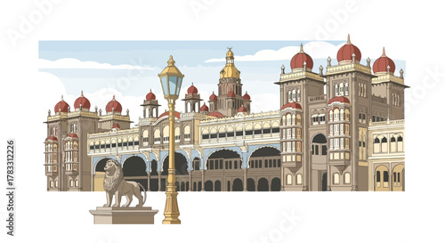 Majestic Palace of Mysore A Glimpse of Indian Heritage and Architectural Splendor