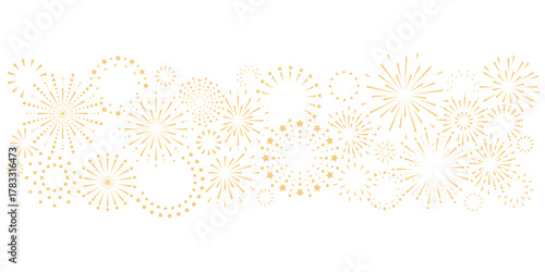 happy new year firework celebration background, sparkle