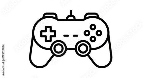 Download gamepad vector icon for gaming console and video games controller design assets for designers