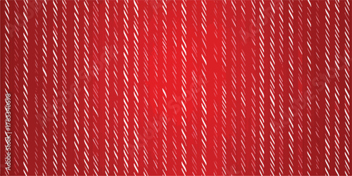Illustrazione vettoriale di sfondo rosso con linee diagonali bianche, ideale per design astratti e presentazioni creative.