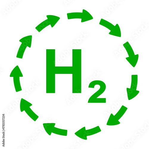 Wasserstoff und Pfeile