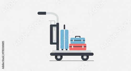 Find the best luggage cart and baggage trolley for travel airport hotel transport service needs now online
