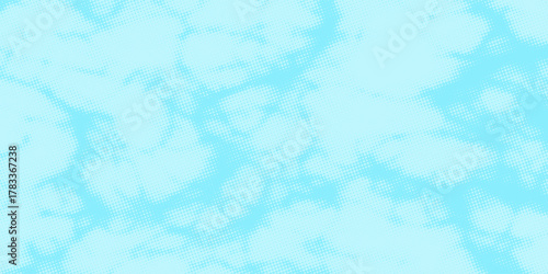 Minimalist banner background, pastel colored, light blue gradient. Geometric circle effect style, abstract background. Eps10 Vector