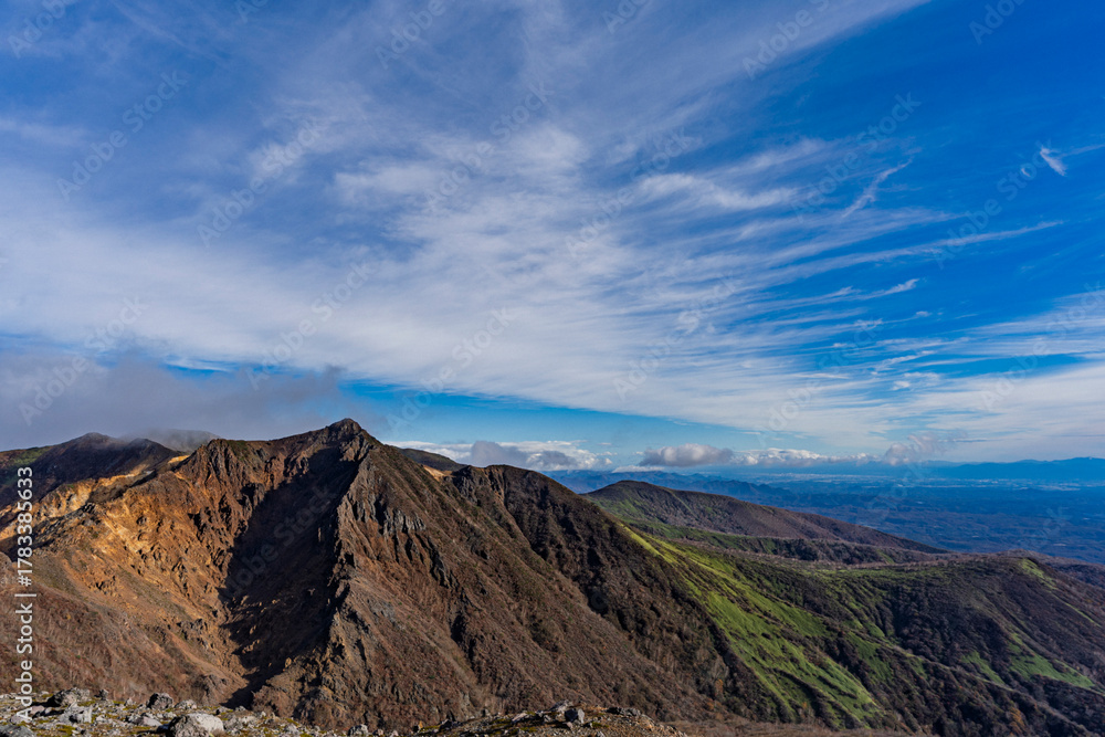 Fototapeta premium 秋の登山 Autumn mountaineering