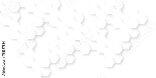 Modern abstract vector polygonal pattern. Abstract background with hexagon. Hexagon abstract background. Surface polygon pattern with glowing hexagon paper texture and futuristic business.