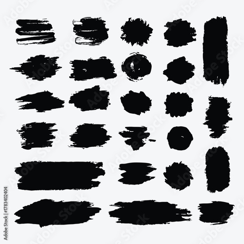 Ink Blots And Brush Strokes