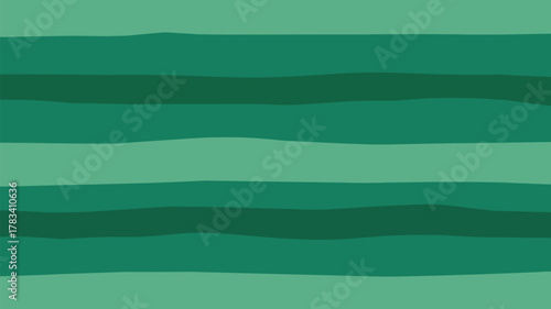 Abstract background showing multiple horizontal green bands with varying shades of color