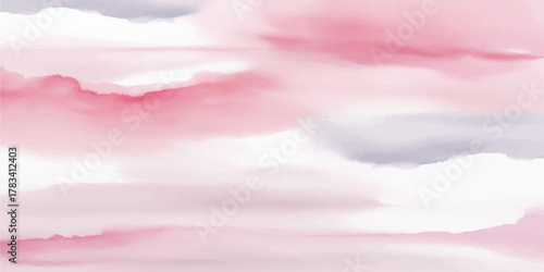 Abstract blurred beautiful soft cloud background with a pastel multicolored gradien.Abstract gradient of peaceful nature. Beautiful summer and spring.