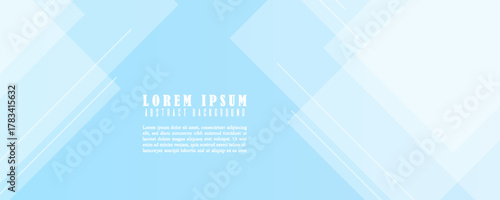 banner background template. colorful, bright blue and white gradations. suit for bussines, banners
