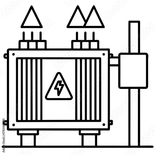 Electrical transformer for power distribution