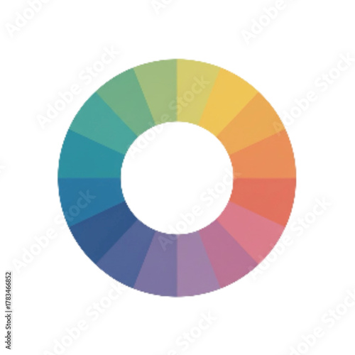 color wheel vector