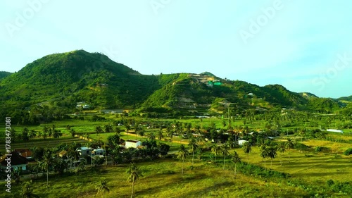 paradise for surfers in kuta lombok static view hills and beaches 