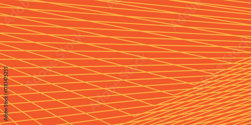 minimalist backdrop orange dynamic diagonal parallel slanted lines abstract geometric pattern. background eps 10