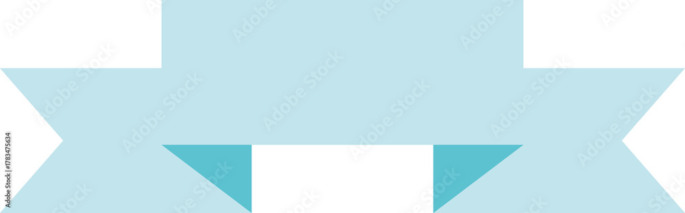 Naklejka premium Simple banner