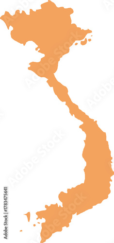 map of Vietnam