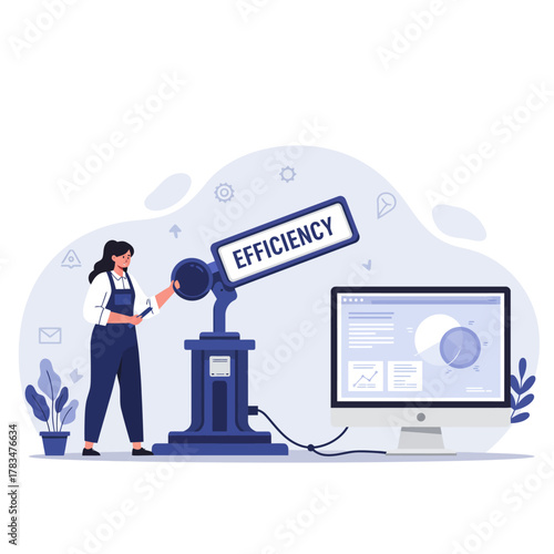 Robotic Arm Adjusting Machine for Efficient Operations