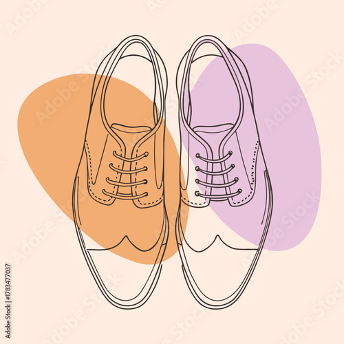 A close-up of luxury leather shoes handcrafted by an artisan.