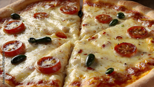 Pepperoni Pizza with Cheese