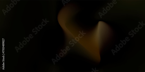 Dancing Flame: Abstract Glowing Orange and Yellow Fire Against Black.