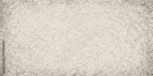 Macro closeup of a blank white textured wall surface pattern backdrop with rough gray paper, plaster, and stucco material design