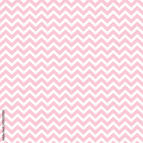 Pink and white chevron pattern background seamless geometric design image