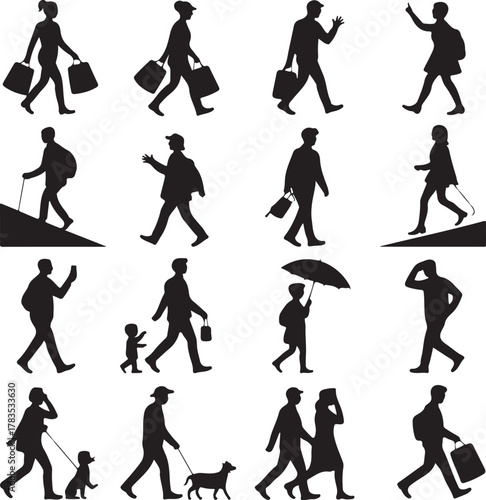 Athlete Running & Jogging Silhouette Bundle

Dynamic Sports Action Human Silhouette Pack

Marathon, Sprint & Fitness Running Vector Set

Outdoor Activity Running Walking Silhouette Collection

High-En