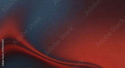Abstract Dark Blue and Red Gradient Blend