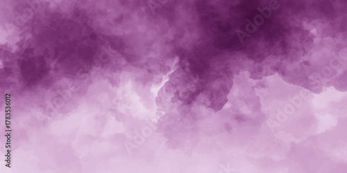 Abstract pink smoke sky nature cloud. Panoramic of Beautiful cloud in pink sky.