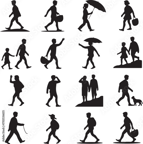 Athlete Running & Jogging Silhouette Bundle

Dynamic Sports Action Human Silhouette Pack

Marathon, Sprint & Fitness Running Vector Set

Outdoor Activity Running Walking Silhouette Collection

High-En