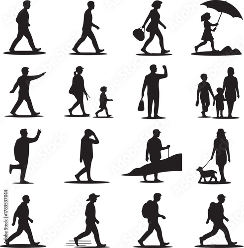 Athlete Running & Jogging Silhouette Bundle

Dynamic Sports Action Human Silhouette Pack

Marathon, Sprint & Fitness Running Vector Set

Outdoor Activity Running Walking Silhouette Collection

High-En