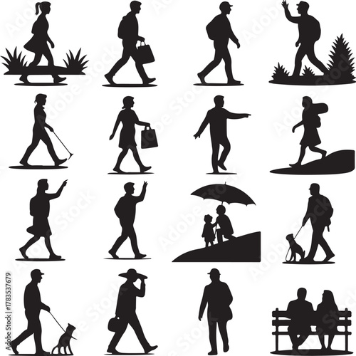 Athlete Running & Jogging Silhouette Bundle

Dynamic Sports Action Human Silhouette Pack

Marathon, Sprint & Fitness Running Vector Set

Outdoor Activity Running Walking Silhouette Collection

High-En