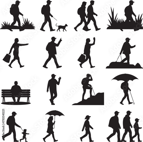 Running and Walking Silhouette Vector Bundle

Dynamic Athlete Movement Silhouette Pack

Fitness & Outdoor Activity Pose Collection

Human Motion Running Walking Vector Set

Sporty Action Silhouette Bu