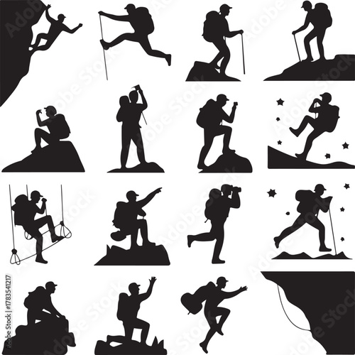 Running and Walking Silhouette Vector Bundle

Dynamic Athlete Movement Silhouette Pack

Fitness & Outdoor Activity Pose Collection

Human Motion Running Walking Vector Set

Sporty Action Silhouette Bu