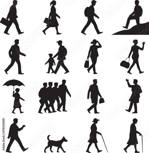 Running and Walking Silhouette Vector Bundle

Dynamic Athlete Movement Silhouette Pack

Fitness & Outdoor Activity Pose Collection

Human Motion Running Walking Vector Set

Sporty Action Silhouette Bu
