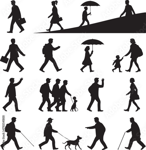 Running and Walking Silhouette Vector Bundle

Dynamic Athlete Movement Silhouette Pack

Fitness & Outdoor Activity Pose Collection

Human Motion Running Walking Vector Set

Sporty Action Silhouette Bu