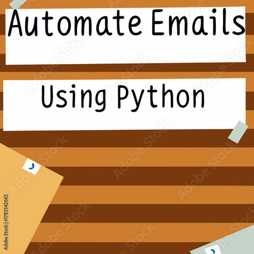 Automate emails using python