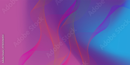 Pattern gradient vector wallpaper for backdrop. line, concept, creative, gradation, blur