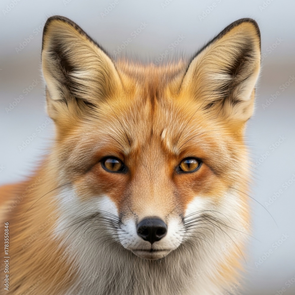Fototapeta premium Close-up Portrait of a Red Fox
